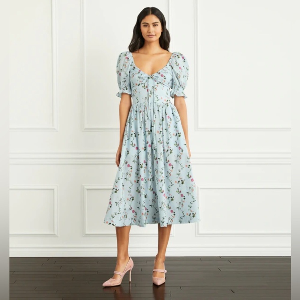 EUC Hill house Ophelia Pond floral XS